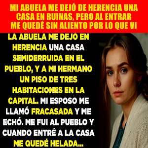 363K views · 8.5K reactions | Mi abuela me dejó de herencia una casa en ruinas, pero al entrar, me quedé sin aliento por lo que vi | 헝헠헟 헠헨헦헜헖 | Facebook