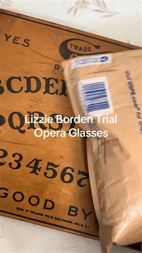 Beckie-Ann Galentine on Instagram: "Update after telling her she was related to Lizbeth: “OMG I can’t believe that! I never knew we were related what a coincidence. It seems like fate we were meant to connect. Thank you for buying the glasses and finding out this amazing family history for me. Enjoy!” humbled to add this treasure to my collection 📖🪓 #History #lizbethborden #lizzieborden #fallriver #oddities #antiques #odditiescollector #haunted"