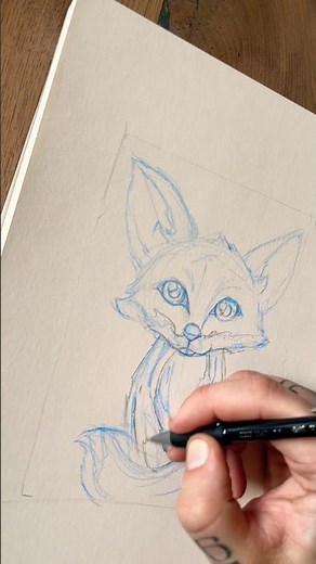 Fox sketch #art