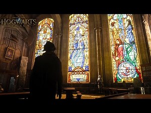 [4K] Relaxing Classrooms Tour in Hogwarts | Hogwarts Legacy Ambiance