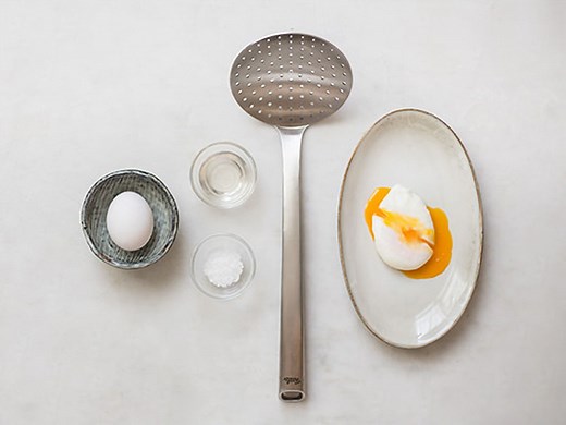 Perfekt pochierte Eier, jedes Mal | Rezept | Kitchen Stories