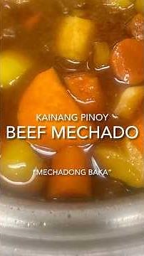 Pinoy Beef Mechado Recipe 🇵🇭 | Simple, Easy & Super Sarap! #Shorts