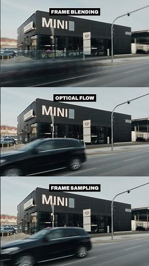 Frame Blending or Optical Flow? #editing #videography #videotips #filmmaking