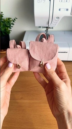 🎒 A cute mini backpack would become the perfect finishing touch for your doll’s outfit!