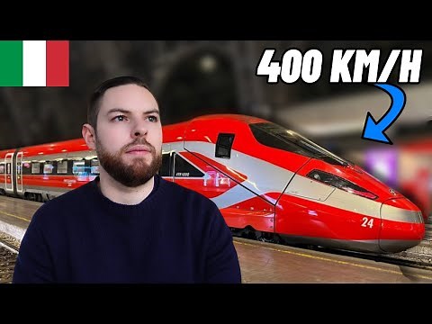 Milan to Florence on Italy’s 400 KM/H FRECCIAROSSA Bullet Train 🇮🇹