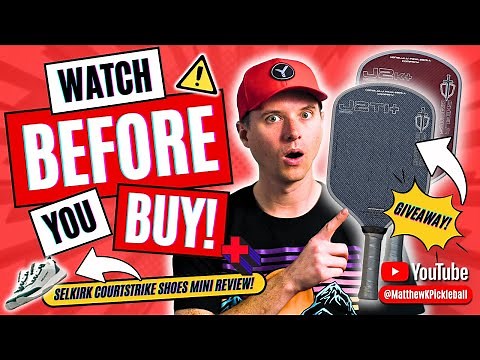 Honolulu J2K+ & J2Ti+ Gen3 Paddle Review: Top Paddle of 2025? 🥇 | Selkirk CourtStrike Shoes Review 👟