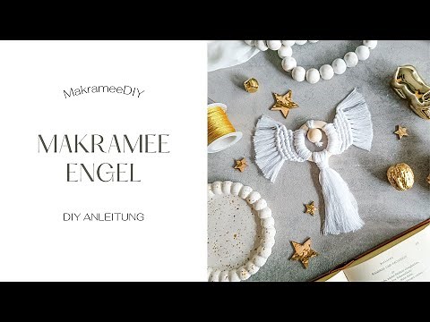DIY Makramee Engel selber machen | Anleitung für Anfänger | Schritt-für-Schritt Tutorial