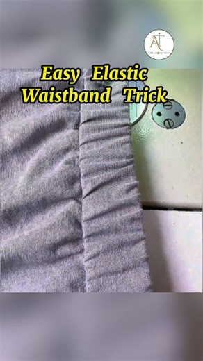 Stop Struggling! Try This Elastic Waistband Method