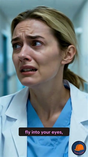 ⚠️ This tiny glass snap… can cost you your eyesight #workersafety #health #healthcare #nursing #ehs