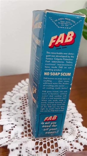 Vintage 1950’s FAB Colgate Palmovie Laundry Soap Promotional Not Sold in Stores Un-opened Box Full - Etsy