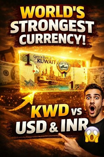 Why Kuwaiti Dinar Is World’s #1 Currency 💰 | 1 KWD = More Than 3 Dollars?