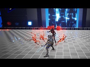 Third Person Hack and Slash Wave Spawning Gameplay - Side Project Showcase