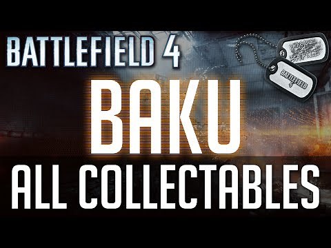 Battlefield 4 - All Collectible Locations (Weapons and Dogtags) - Mission 1 "Baku"