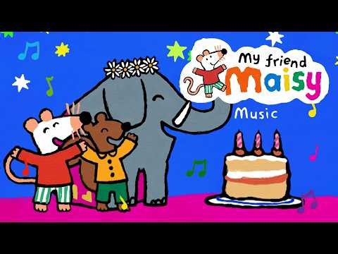 My Birthday Song 🚍🎶 ORIGINAL SONG | My Friend Maisy: Music
