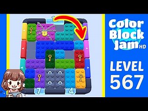 Color Block Jam Level 567 Solution Walkthrough