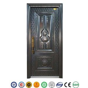 [Hot Item] Luxury Residential Main Entry Design Exterior Aluminum Door Steel Front Entry Door