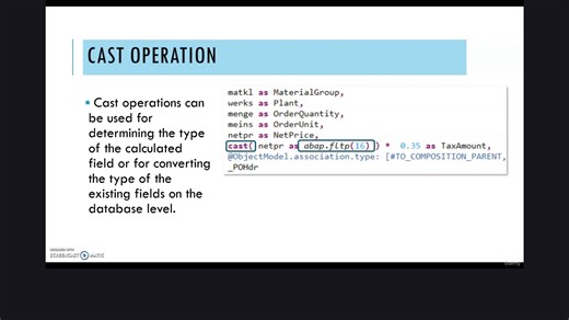 SAP ABAP Core Data Services ( CDS Views ) for S4 HANA_001