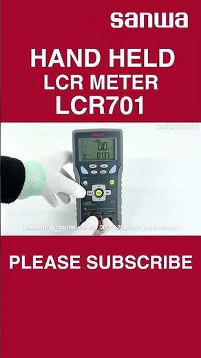 HAND HELD LCR METER LCR701 【SANWA】