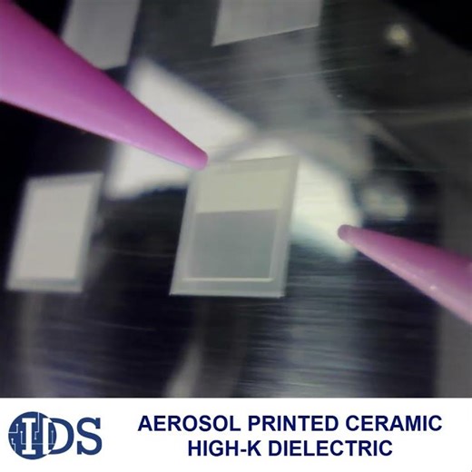 NanoJet Printing of BST - Aerosol Printing of High-K Dielectric