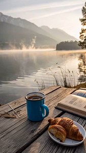 49K views · 753 reactions | Mountain moments that feed the soul: morning coffee, timeless journeys, and nature’s golden light. | Peaceful Pause | Facebook