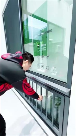 Slim Sliding Window with Foldable Drying Rack Feature