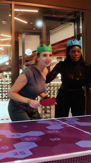 Christmas game swap  Monopoly: OUT Ping Pong X: IN Four game modes, one smart table: Ping Pong X uses AI technology to track every spin, slam and sneaky edge, serving live scores and challenges in real time.  #pingpong #bouncepingpong #tabletennis #thingstodoinlondon #whatsoninlondon #london #tech | Bounce | Facebook