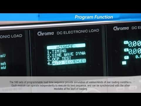 DC Electronic Load - 63600 Overview Video