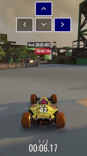 Weekly shorts week 54 map 1 author medal #speedrun #gaming #speedruning #trackmania