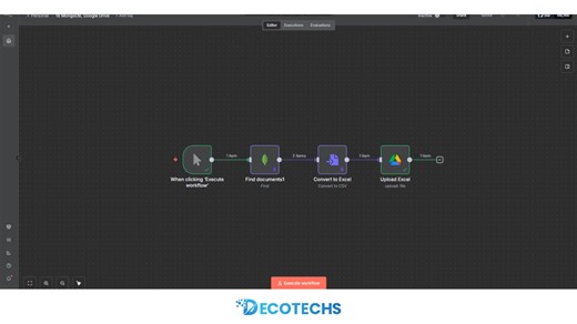 MongoDB to Google Drive Automation using n8n | Auto Backup & Sync ☁️🚀 Manually exporting MongoDB data? ❌ Let n8n automate MongoDB to Google Drive for you 🚀 In this video, you’ll learn how to automatically sync or back up MongoDB data to Google Drive using n8n workflows. ✅ Automated MongoDB backup ✅ Google Drive integration ✅ Secure & scheduled data sync ✅ Perfect for startups, teams & developers ✅ No-code / Low-code automation 📩 Need this automation for your business? DM “n8n MongoDB” and let