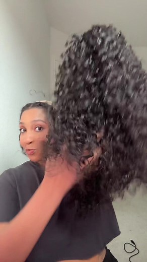 Check out this bouncy deep half wig by @celiehair @Celie Hair Store Used code “TIKTOK” to save an extra 30% off #celiehair #halfwig #curlyhair #tiktokshopwigs #wiginstall