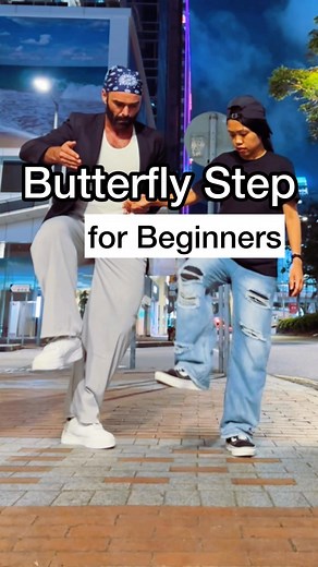 @AleksDanceFitness | Butterfly Step Footwork Beginner Tutorial. 1. Hold On to chair, table or wall or friend in the beginning process. 2. Follow the video 3.... | Instagram