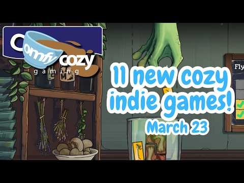 11 new indie cozy games to settle into after a long Monday!