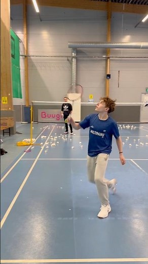 Powerfull Badminton Backhand #badminton #backhand #badmintonbackhand