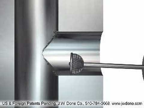 Automated Hole Deburring with Orbitool Deburring Tool