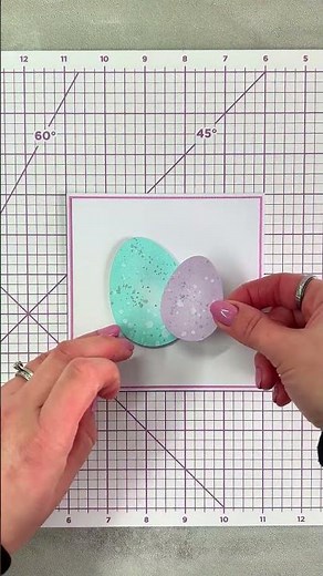 Craft Your Own Easter Card | Speckled Egg Card Tutorial | DIY Papercraft