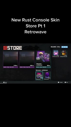 New Rust Skin Store And Update #rust #rustgame #rusttok #rustconsole #fyp #viral #trending #Electricty #skin #skinstore #store #new