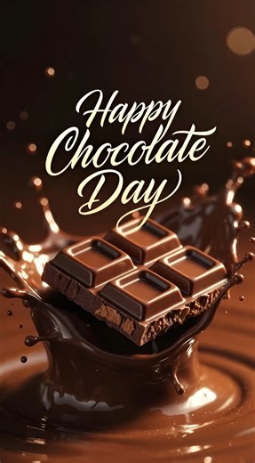 Invitation & Greetings on Instagram: "Chocolate that melts straight into the heart 🍫💖 This is your sign to celebrate Chocolate Day 2026 with extra sweetness, extra love, and zero regrets ✨ Tag the one who deserves this chocolate moment and make their Valentine week unforgettable 🤎 Because love tastes better when it’s dipped in chocolate 💫 #ValentineChocolateDay2026 #HappyChocolateDay #ChocolateLoveStory #ChocolateReels2026 #ValentineWeekSpecial #ChocolateAesthetic #SweetValentineVibes #Choco