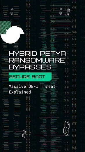 HybridPetya Ransomware Bypasses Secure Boot – Massive UEFI Threat Explained 🚨
