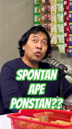 SPONTAN kok PONSTAN??
