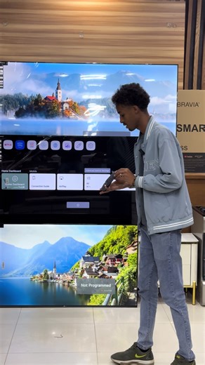 Majic remot BRAVIA modern Webos TV #tv