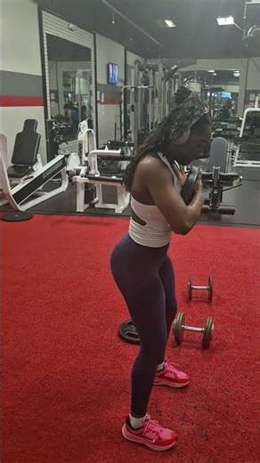 Exercise #1: Good Morning/Goblet Squat combo. 5 sets of 10+.