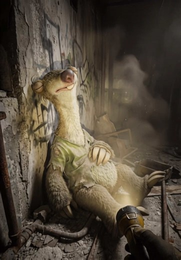 Emotional AI Art Inspired by Ice Age