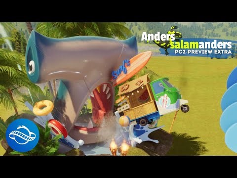 EXTRA Planet Coaster 2 Preview Footage - Animatronics, Mascots & More