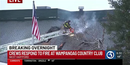 West Hartford Country Club fire
