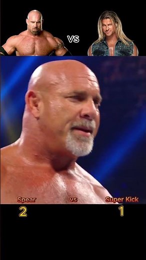 Spear vs Super Kick #wwe