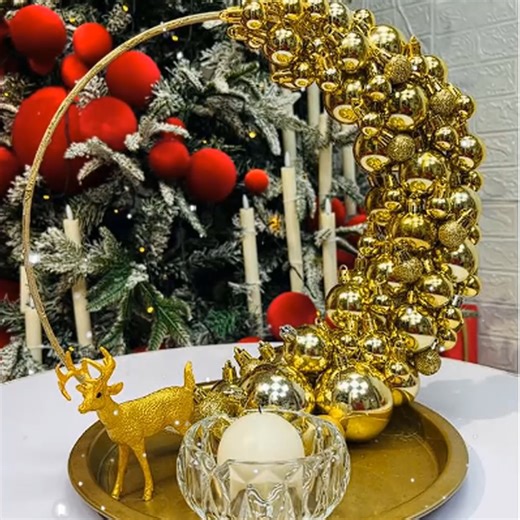 233K views · 2.7K reactions | Christmas Table Centerpieces | Life and Fun Story | Facebook