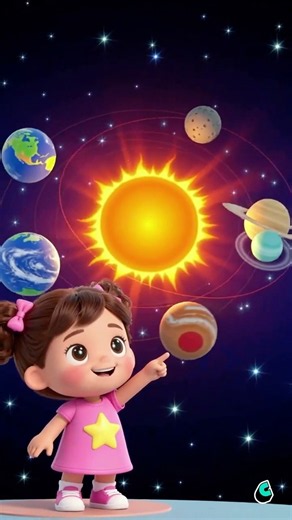 🌌 Desene Animate pentru Copii | Dina Descoperă Universul 🚀 Universul pe Înțelesul Copiilor #shorts