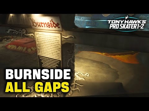 All Burnside Gaps in TONY HAWK'S PRO SKATER 1+2 (Gap Master Guide)