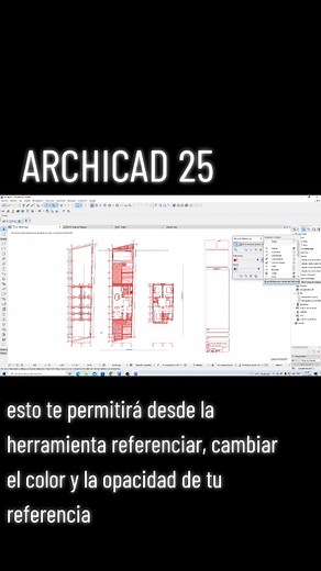 Trazar y Referenciar en ARCHICAD 25: Tutorial Completo