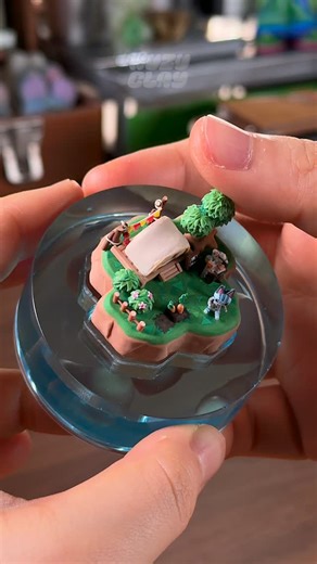 WUZU clay on Instagram: "Making a Tiny ACNH Clicker Hello everyone, I missed you! 🙌 I’ve been taking a small hiatus to recharge with my family after the Pokémon series. That time away really sparked a lot of new inspiration for me. Thank you for being so patient. Today, I’m sharing a tiny Animal Crossing clicker I crafted from spare keycaps. Isn't it lovely how each switch has its own unique sound? I hope you guys enjoy it❣️I’d love to hear—which game should I take on next? #acnh #miniat